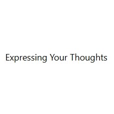 expressingyourthoughts.com