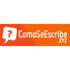 comoseescribe.xyz