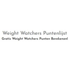 weightwatchers-puntenlijst.be
