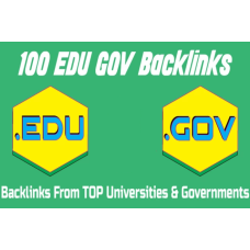 EDU GOV Backlinks Manually Created From Universities, Governments